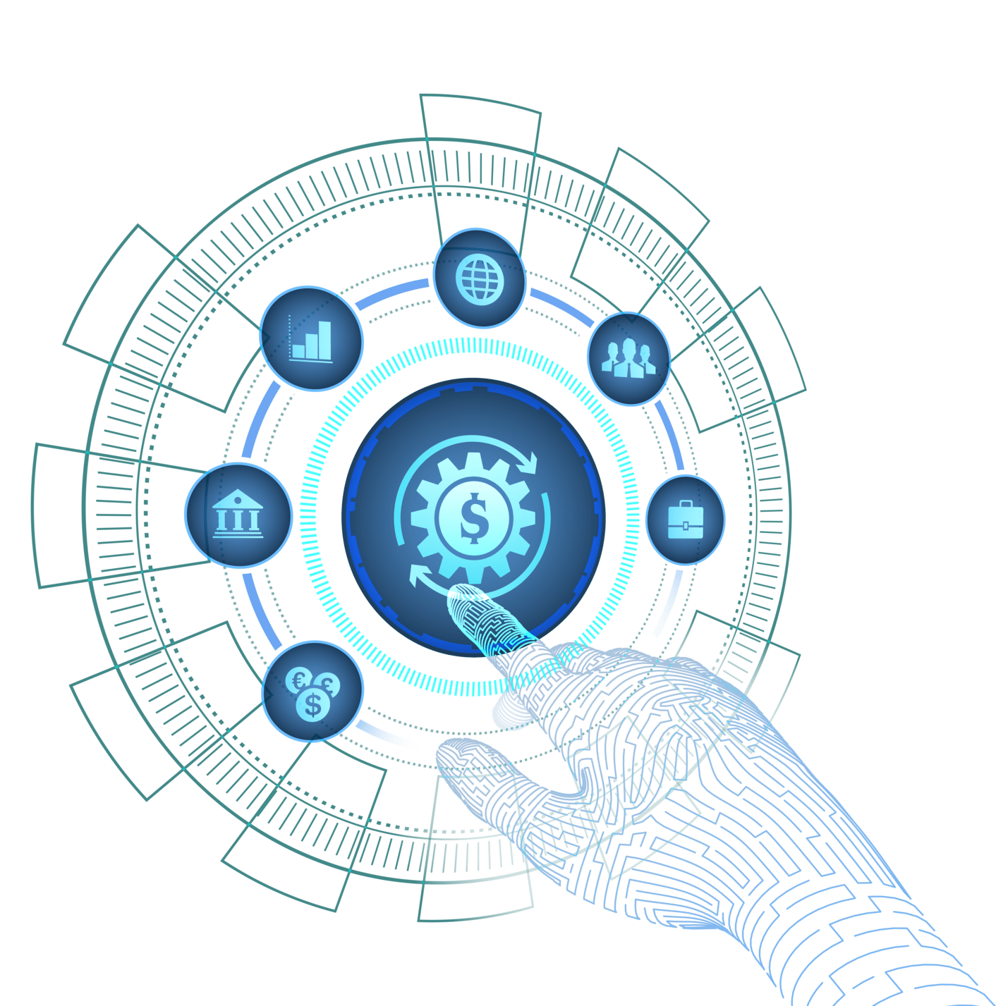 Industries served by Finpage – tailored solutions for Microfinance Institutions, Banks, and NBFCs